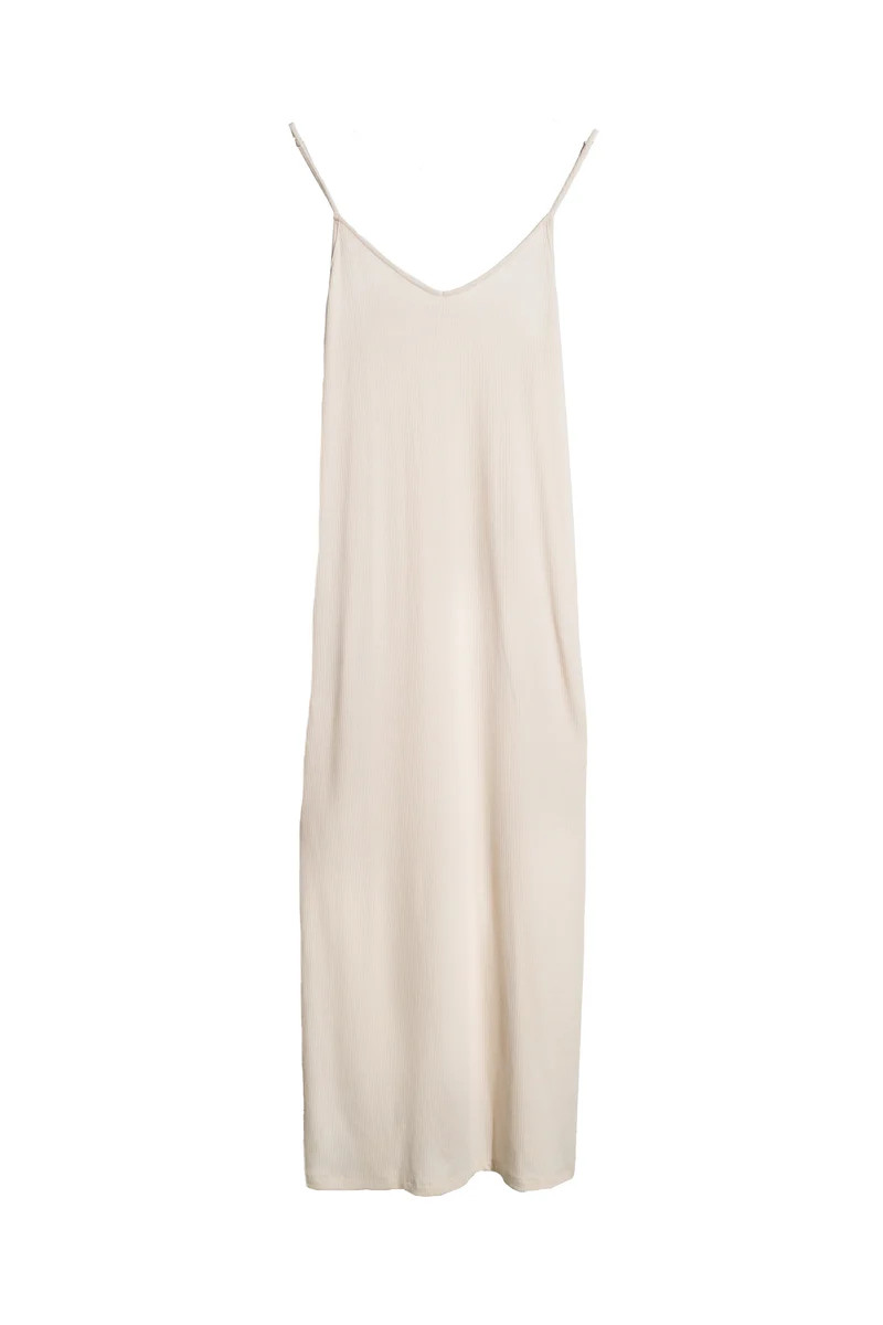 CJ's Favorite Ribbed Spaghetti Dress | Carly Jean Los Angeles