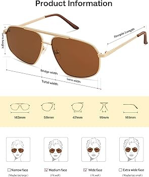 SOJOS Retro Hexagon Aviator Sunglasses for Women Men Trendy Vintage UV400 Protection Shades SJ120... | Amazon (US)