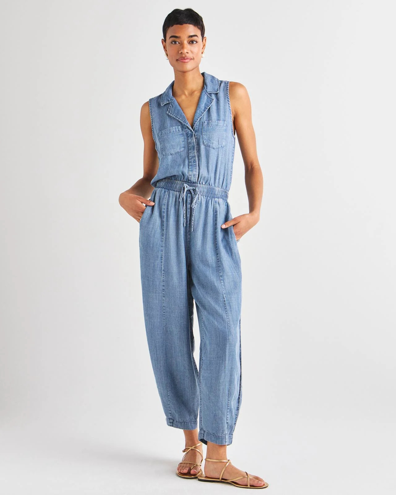 Carlotta Indigo Jumpsuit | Splendid | Splendid