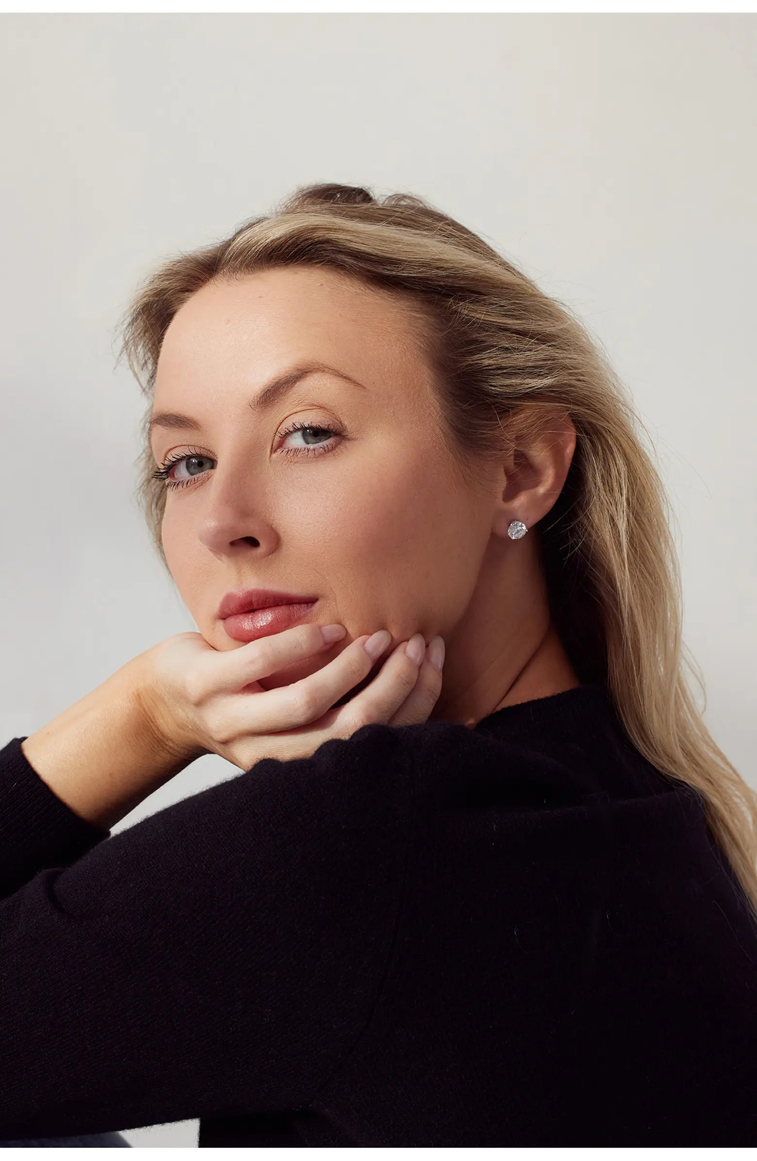 Nordstrom Cubic Zirconia Earrings - 4ct. | Nordstrom | Nordstrom