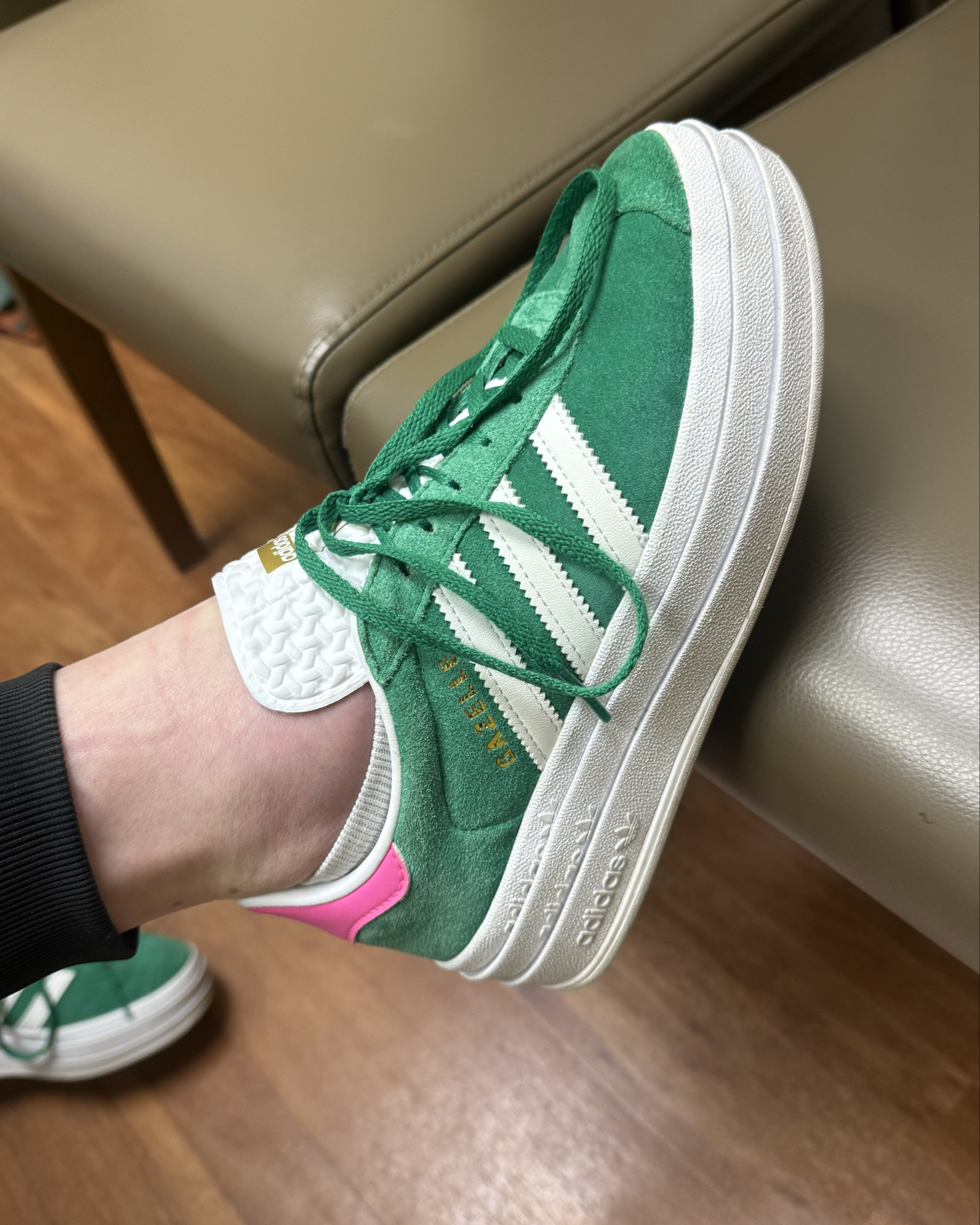 I wore my green Adidas tennis shoes for St. Patrick’s Day today! 🍀

How cute are these pink and green adidas tennis shoes one of the ladies had on at my orthodontist office!!! I need a pair!!!

#LTKootd #LTKspring #LTKdayinmylife