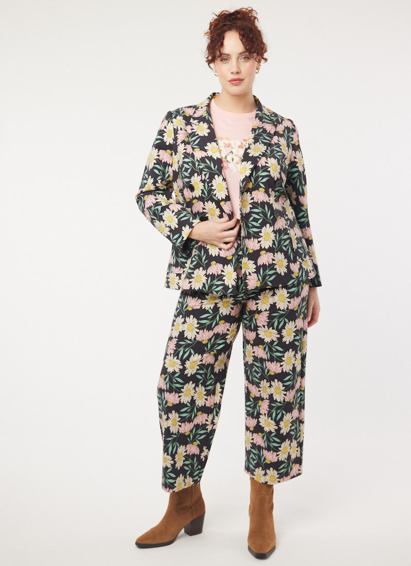 Pippa Daisy Print High Waist Trousers | Joanie