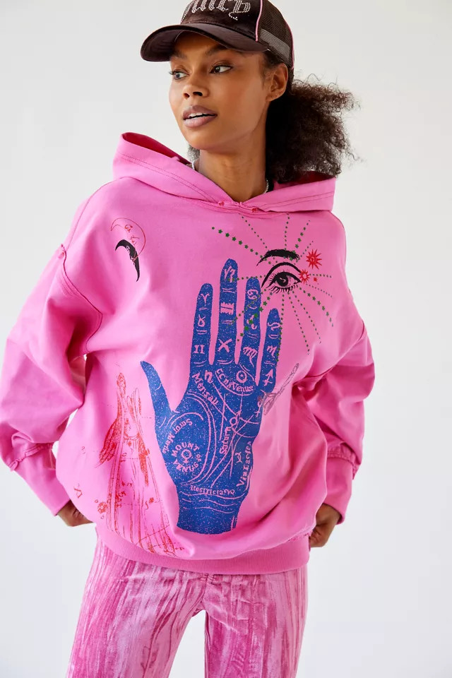 UO Nate Palmistry Oversized Hoodie Sweatshirt | Urban Outfitters (US and RoW)