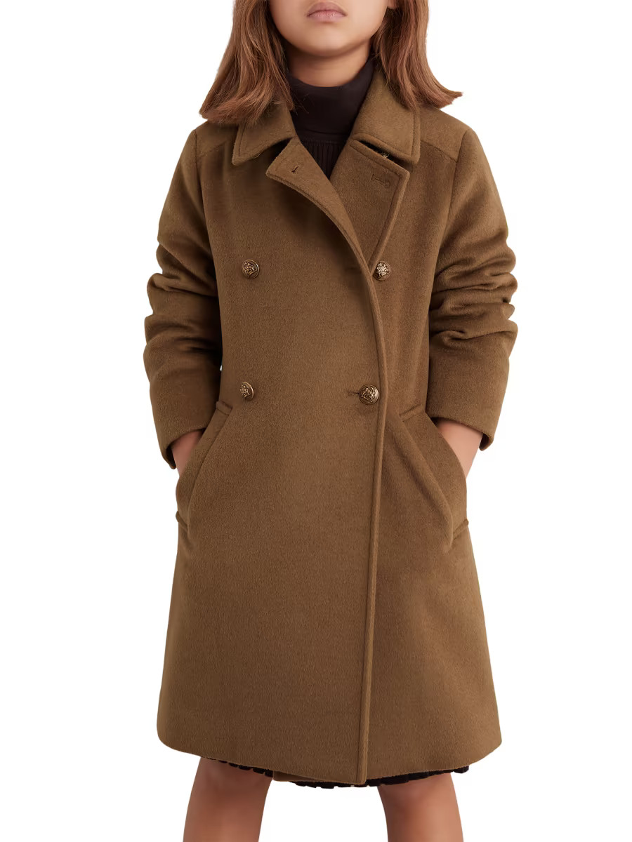 Reiss Little Girl's &amp; Girl's Mabel Wool Coat | Saks Fifth Avenue | Saks Fifth Avenue
