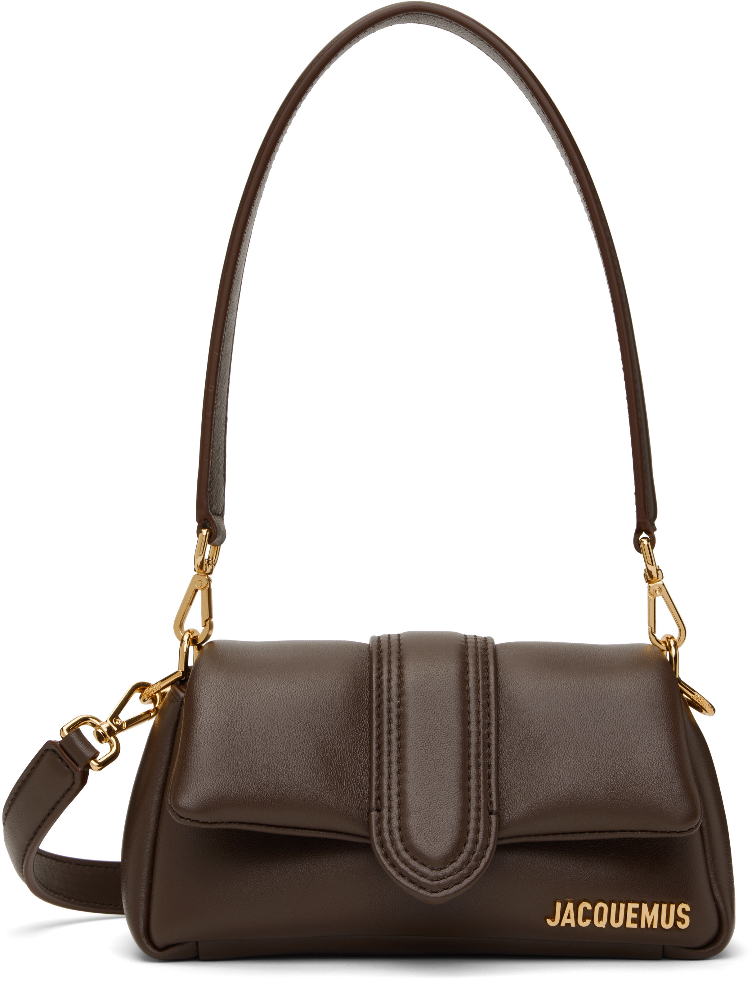 JACQUEMUS Brown 'The small Bambimou' Bag | SSENSE