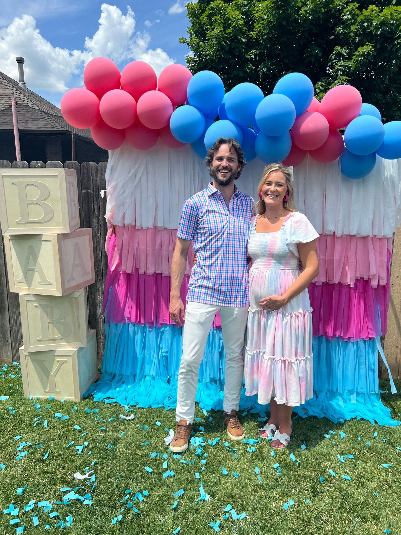 From our gender reveal party over the weekend 🥹🩵 I am going to be a boy mom!! 


gender reveal party | pink and blue dress | baby shower | hosting | gender reveal dress | gender reveal decorations | baby blocks | balloons | amazon party decor | events | hosting | pink and blue | baby | maternity dress | maternity clothes | baby shower dress 

#LTKBump #LTKParties