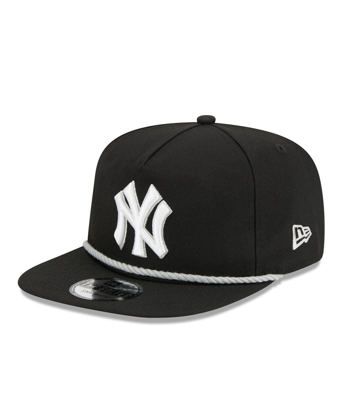 Men's New Era Black New York Yankees Branch Golfer Snapback Hat - Black | Macy's