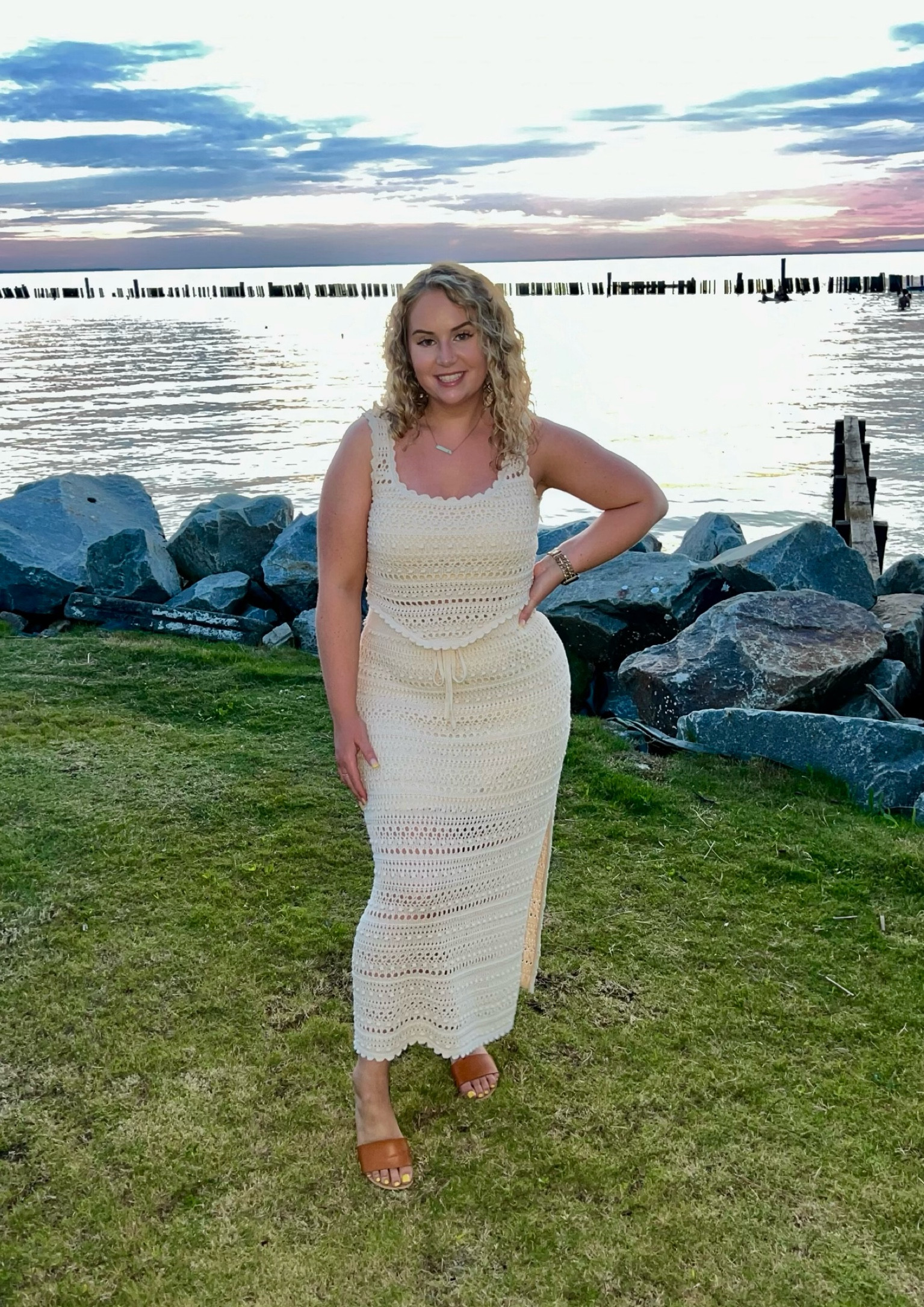 Perfect summer crocheted look 🤍

#LTKSeasonal #LTKMidsize
