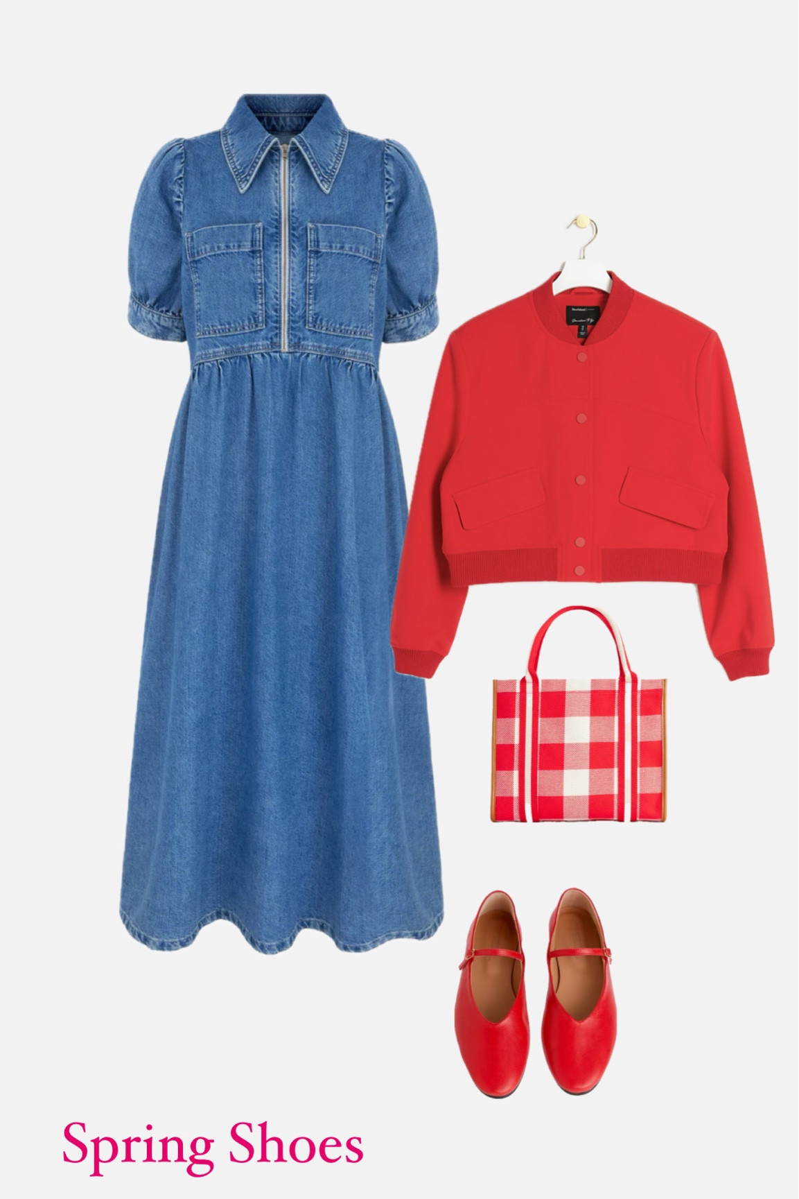 Styling Spring Mary Jane’s
Size down in the Aligne dress 
Mine is a 10