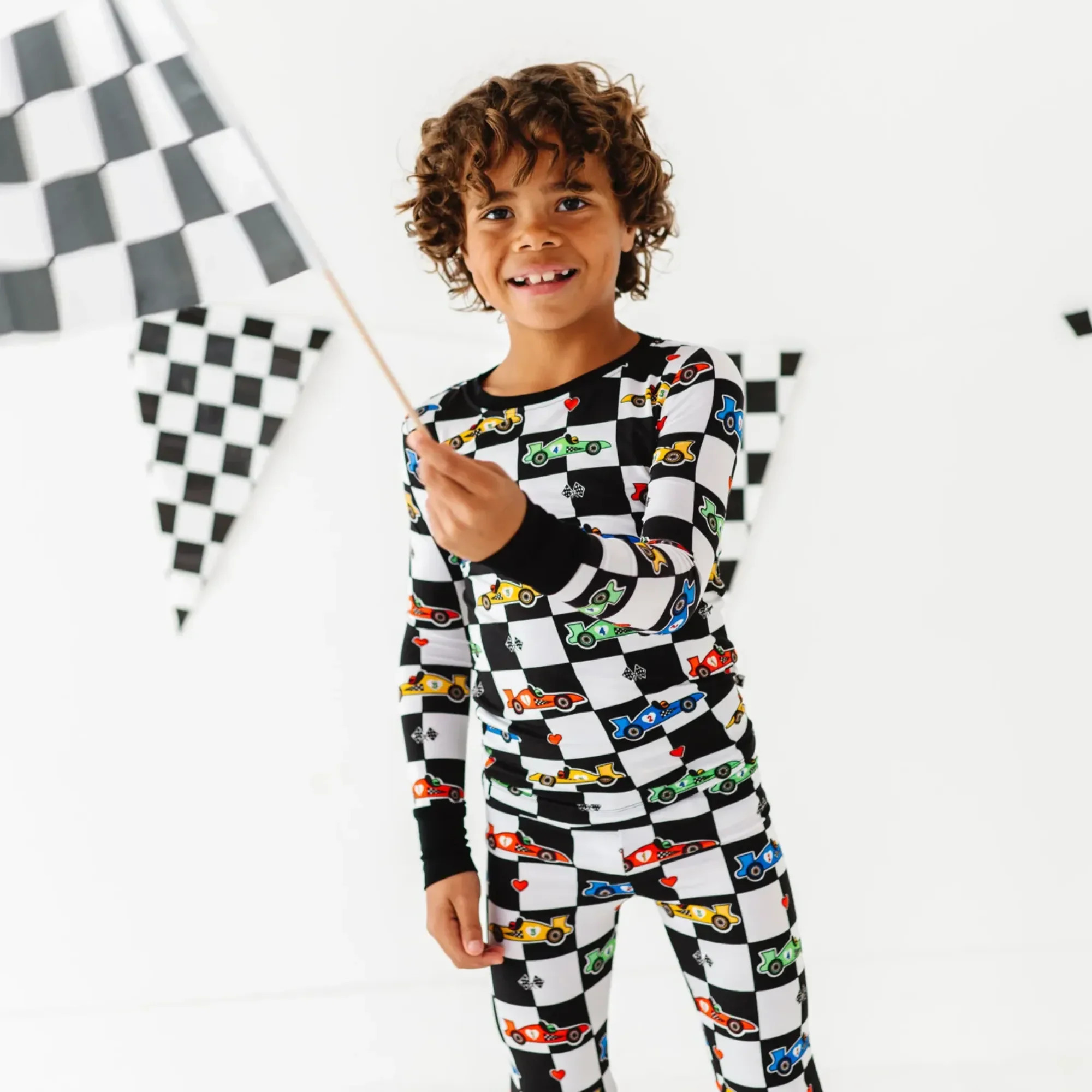 You Make My Heart Race Kids Pajamas | Kiki + Lulu | Kiki + Lulu