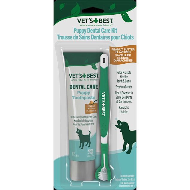 Vet's Best Puppy Dental Kit, 3.5 oz. | Petco
