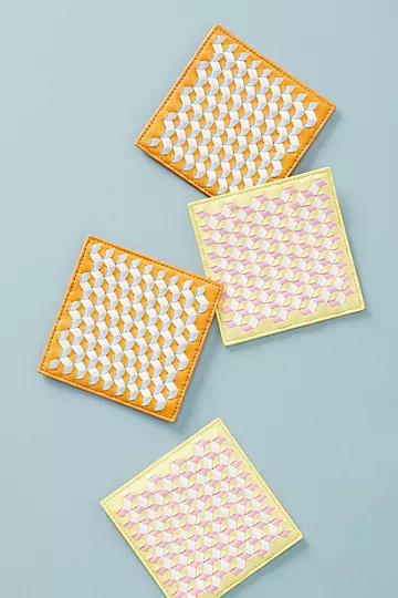 Clarise Coasters, Set of 4 | Anthropologie (US)