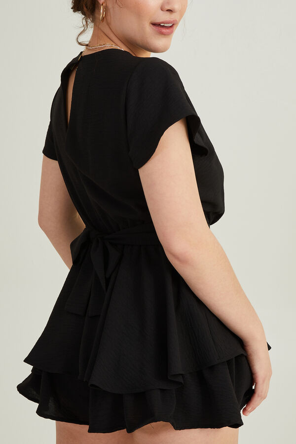 Reagan Ruffle Romper | Altar'd State