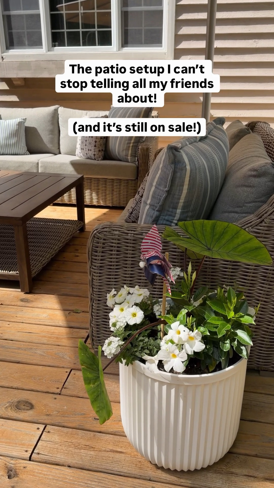 If you blinked and missed the memorial day deals, good news - a lot of these are still marked down on the post-holiday clearance.  This is the exact setup blowing I’m telling all my friends about. The patio furniture, umbrella, all of it - plus the outdoor area rug I just ordered!  But sizes are selling out fast now so don't sit on the furniture. budget to splurge below. 





outdoor furniture clearance, patio furniture sale, post memorial day deals, outdoor sectional clearance, modular outdoor sofa, weather resistant patio set, patio furniture under 1000, neutral outdoor furniture, organic modern patio, backyard makeover, patio sectional cushions, family friendly patio, outdoor furniture in stock, transitional outdoor furniture

#LTKHome #LTKSaleAlert