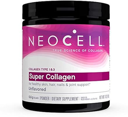 NeoCell Super Collagen Powder – 6,600mg Collagen Types 1 & 3 - unflavored - 7 Ounces (Packaging... | Amazon (US)