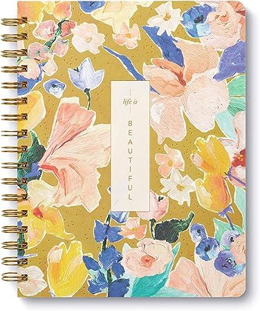 Spiral Journal by Compendium: Life is Beautiful – A Spiral Notebook with 192 Lined Pages, Colle... | Amazon (US)
