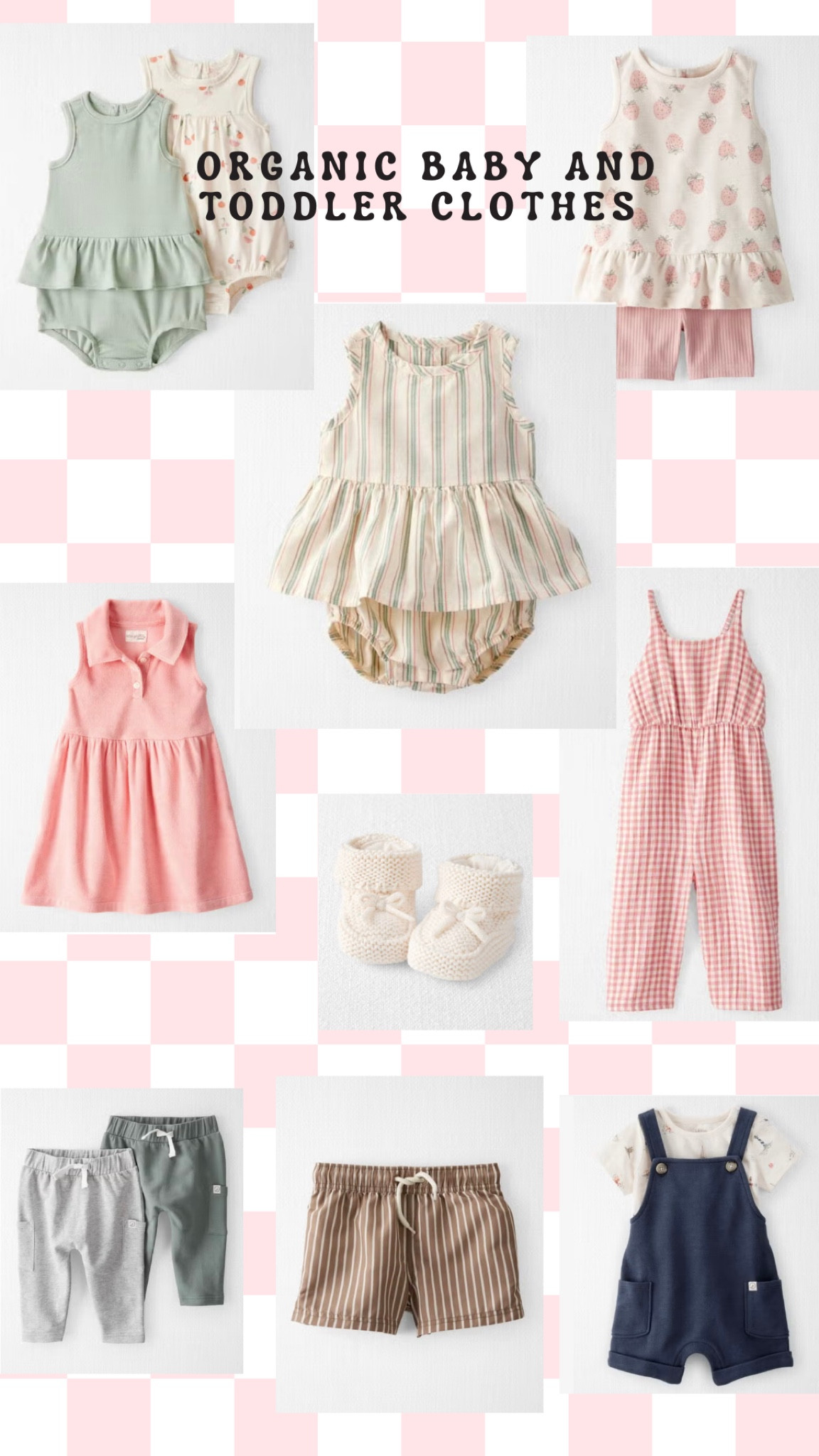 Affordable organic baby and toddler clothes! These are so cute and would make great gifts 

#LTKSeasonal #LTKbump #LTKsalealert