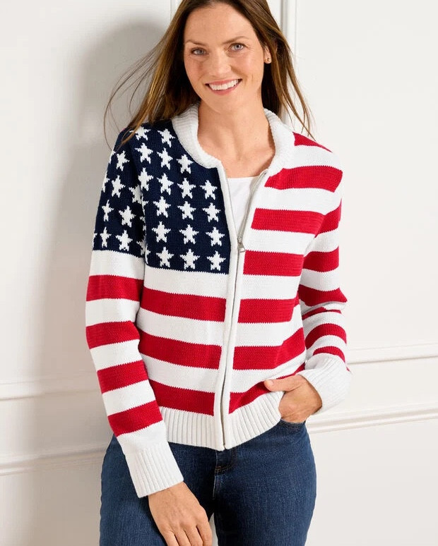 American Flag Sweaters for 4th of July 