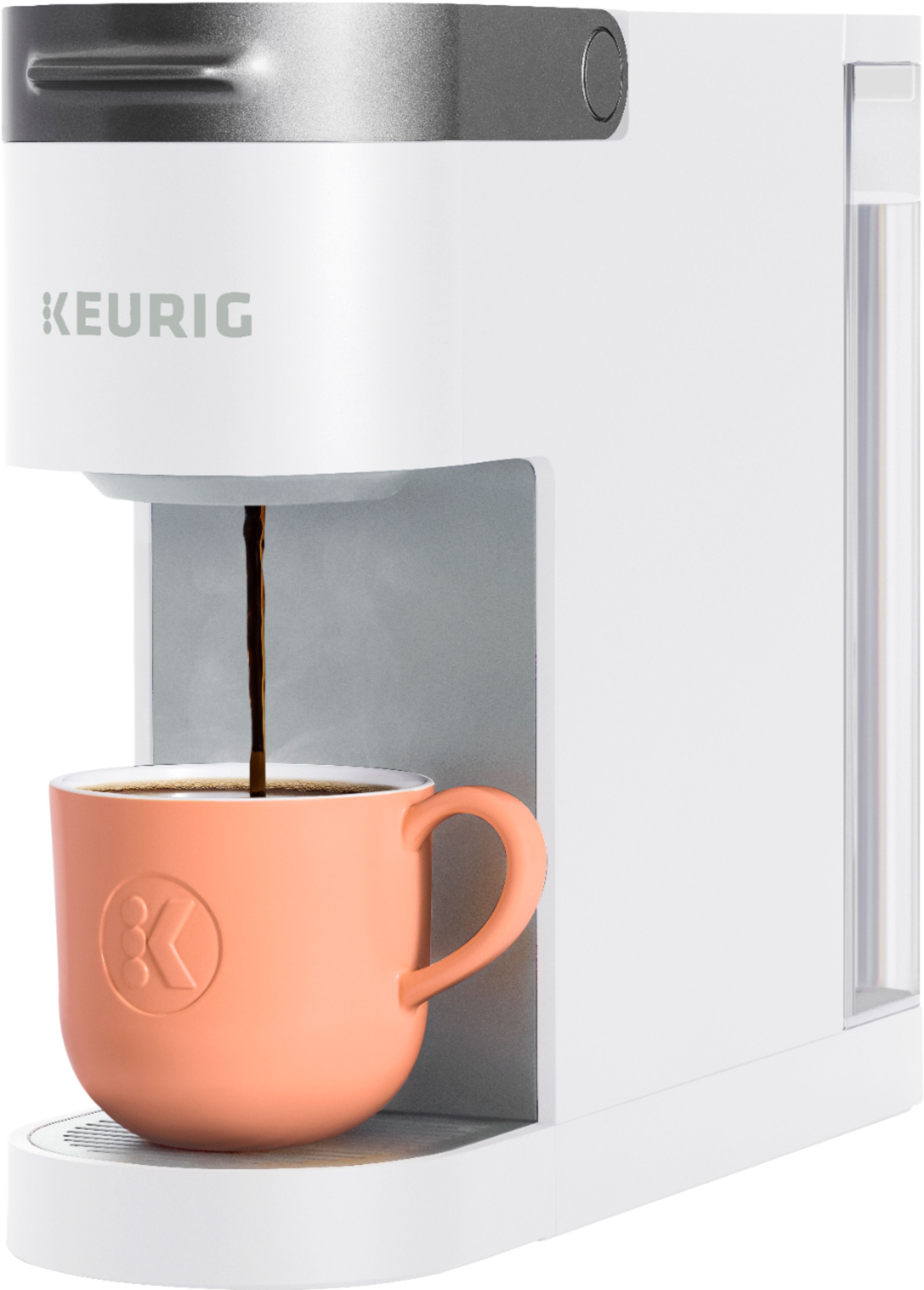 Keurig K-Slim Single-Serve K-Cup Pod Coffee Maker White 5000361881 - Best Buy | Best Buy U.S.