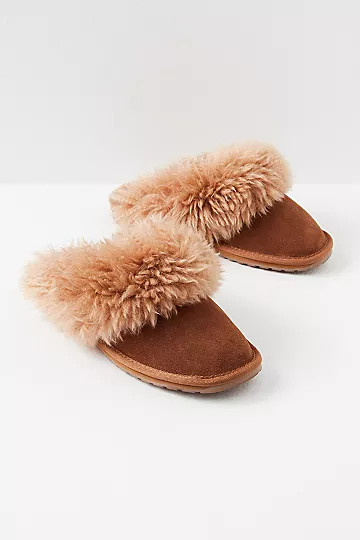 Emu X Free People Jolie Curly Slides | Free People (Global - UK&FR Excluded)