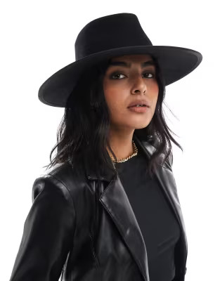 & Other Stories wool blend fedora hat in black | ASOS | ASOS (Global)