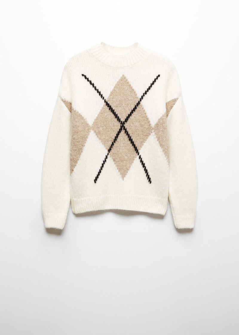 Round neck sweater -  Women | Mango USA | MANGO (US)