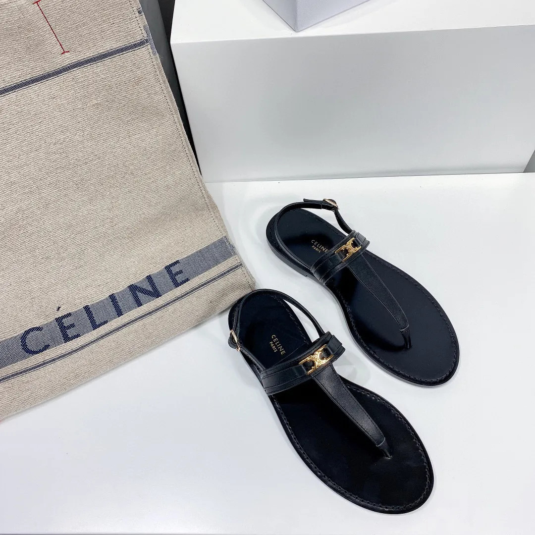 Cel-line Dupe Leather Flip Flops Women Shoes Summer Sandal Casual Slides Outdoor Flops sandals G9... | DHGate
