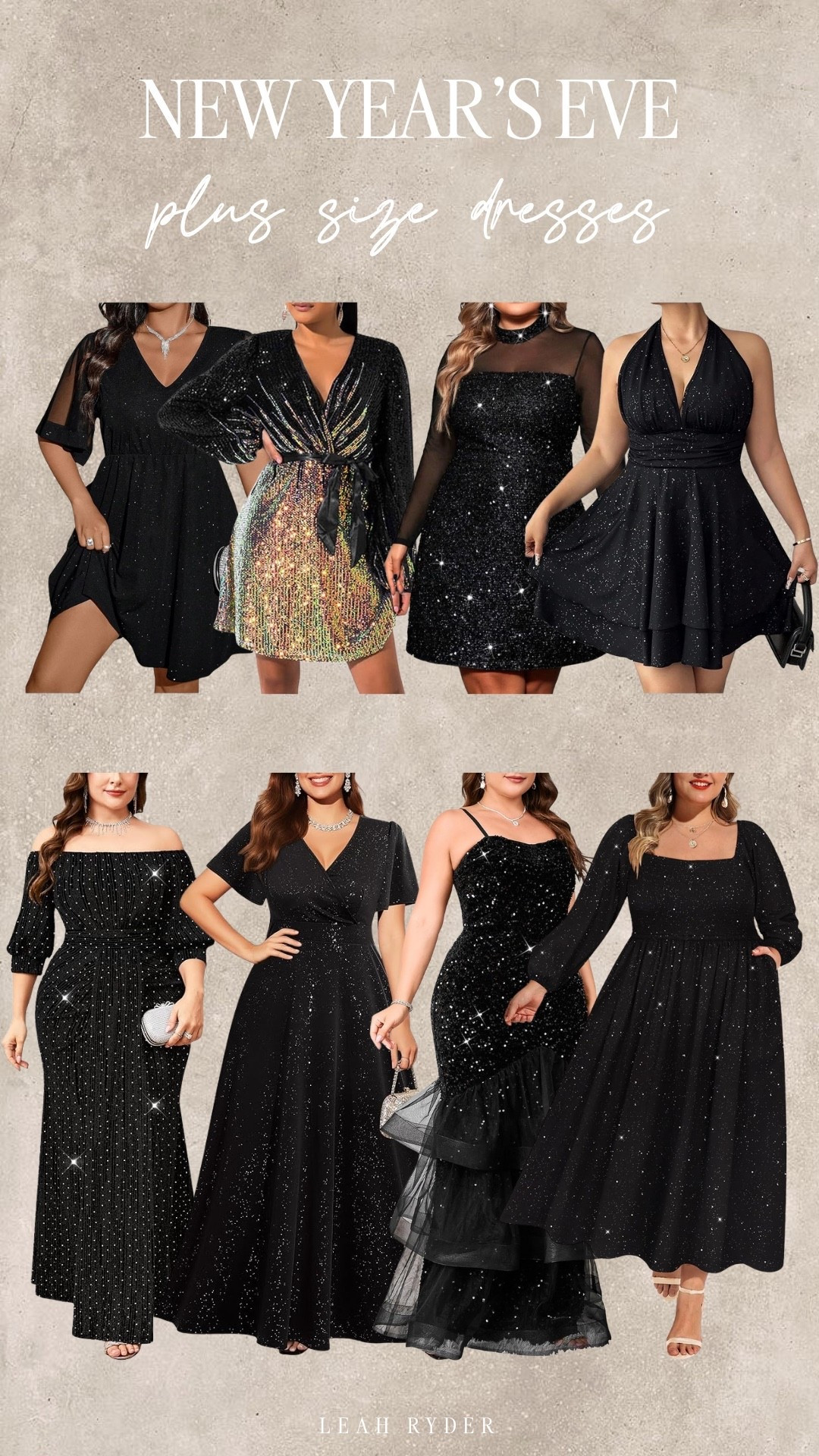 These New Year’s Eve plus size dresses are perfect for ringing in the new year feeling confident, comfortable, and stylish. Featuring sparkle, flowy silhouettes, and flattering cuts, these dresses are ideal for holiday parties, NYE dinners, or formal celebrations. If you’re searching for plus size New Year’s Eve outfits that balance glamour and ease, this roundup has stunning options. These plus size party dresses are made to move, shine, and celebrate all night long.

#LTKPlusSize #LTKSeasonal #LTKHoliday