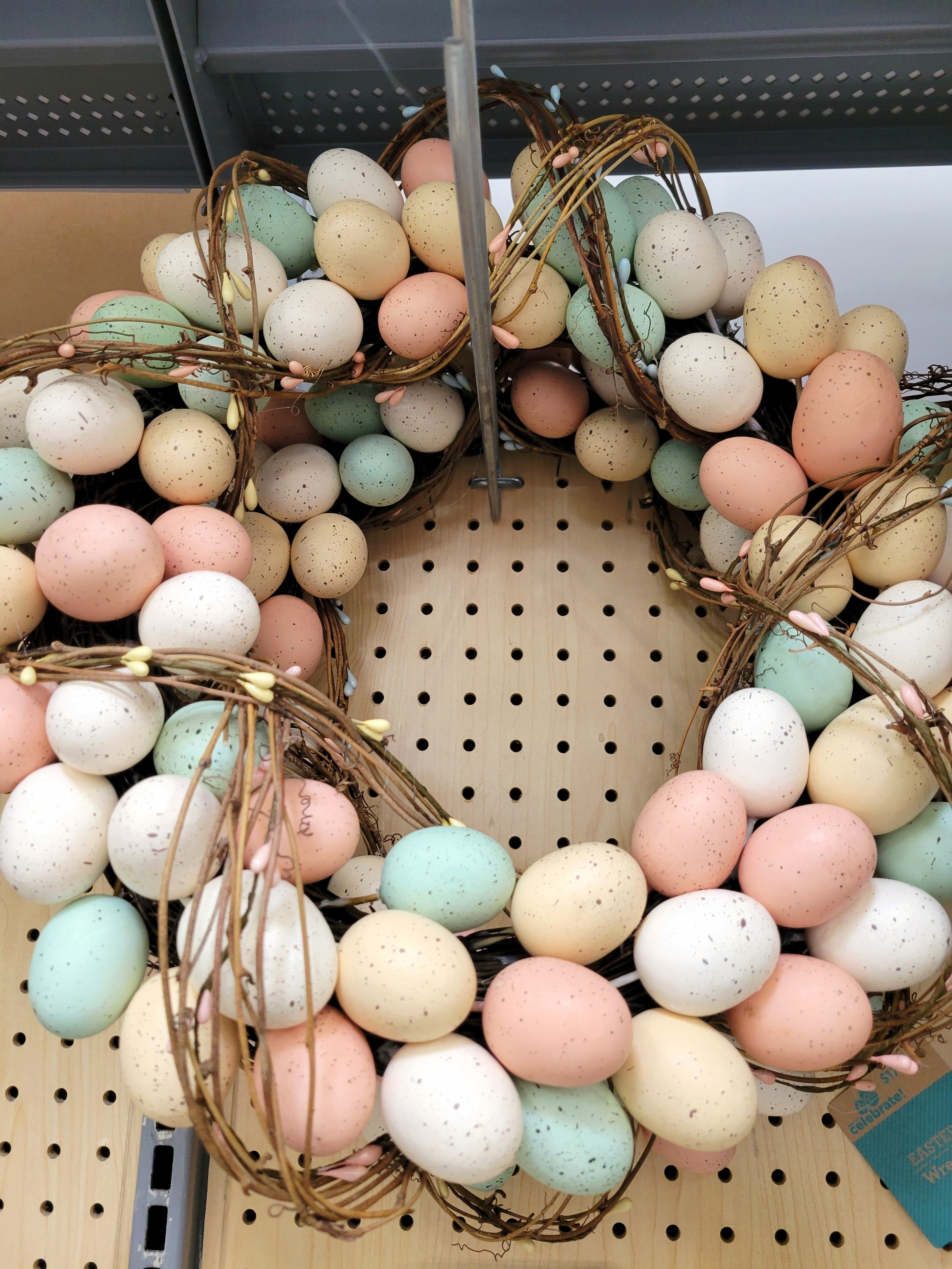 Way To Celebrate Easter Egg Wreath from Walmart - how pretty are these colors & I love the intertwined twigs 😍 Perfect spring decor to put on a front door, laundry room door, kids bedroom door, you name it lol Been a bit MIA bc I'm trying to finish my closet.. I can't wait to share so stay tuned 🤪 Remember you can always get a price drop notification if you heart a post/save a product 😉 

✨️ P.S. if you subscribed to my post alerts, follow, like, share, save, or shop my post (either here or @coffee&clearance).. thank you sooo much, I appreciate you! As always thanks sooo much for being here & shopping with me 🥹

| ltk spring sale, Wedding Guest Dress, Vacation Outfit, Date Night Outfit, Dress, Jeans, Maternity, Resort Wear, Home, Spring Outfit, Work Outfit, spring style, Baby Shower, Coffee Table, Bedding, Bedroom, Living Room, Sneakers, Nursery, Easter basket, Easter dress, Easter family outfits | #ltkspringsale #ltkmostloved #LTKxPrime #LTKxMadewell #LTKCon #LTKGiftGuide #LTKSeasonal #LTKHoliday #LTKVideo #LTKU #LTKover40 #LTKhome #LTKsalealert #LTKmidsize #LTKparties #LTKfindsunder50 #LTKfindsunder100 #LTKstyletip #LTKbeauty #LTKfitness #LTKplussize #LTKworkwear #LTKswim #LTKtravel #LTKshoecrush #LTKitbag #LTKbaby #LTKbump #LTKkids #LTKfamily #LTKmens #LTKwedding #LTKeurope #LTKbrasil #LTKaustralia #LTKAsia #LTKxAFeurope #LTKHalloween #LTKcurves #LTKfit #LTKRefresh #LTKunder50 #LTKunder100 #liketkit @liketoknow.it https://liketk.it/4yGFd