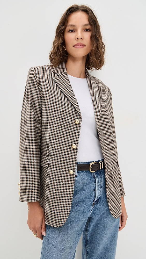 The Houndstooth Blazer | Shopbop
