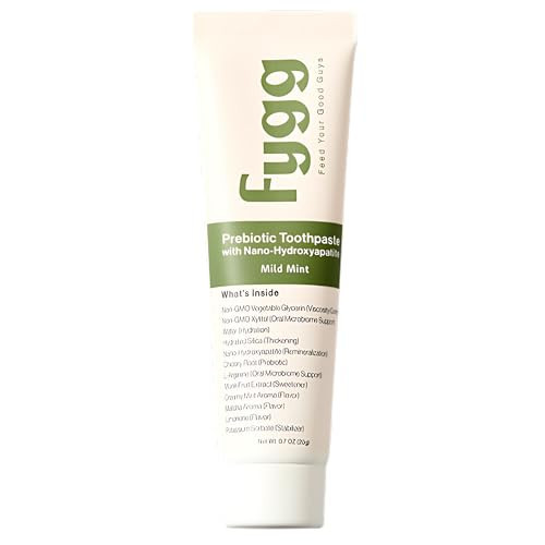 Fygg Travel Fluoride Free Mini Toothpaste (0.7 oz), Nano Hydroxyapatite (Mild Mint) | Dentist Recommended - for Remineralizing, Whitening, & Sensitive Teeth - Tooth Paste for Adults & Kids Oral Care | Amazon (US)
