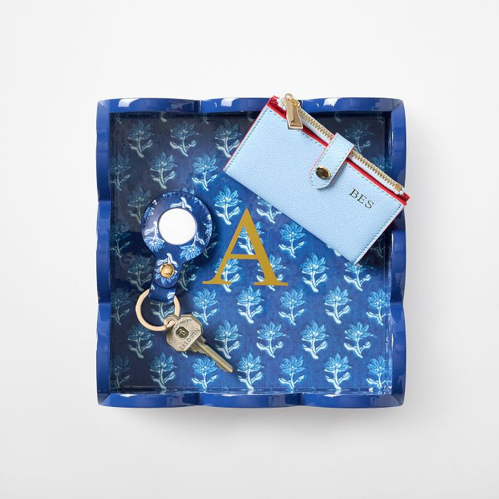 Scalloped Lacquer Mini Tray | Mark and Graham