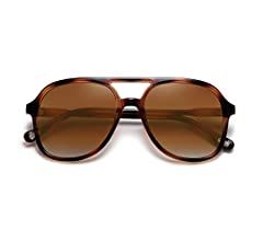 SOJOS Retro Polarized Aviator Sunglasses for Women Men Classic 70s Vintage Trendy Square Oversize... | Amazon (CA)