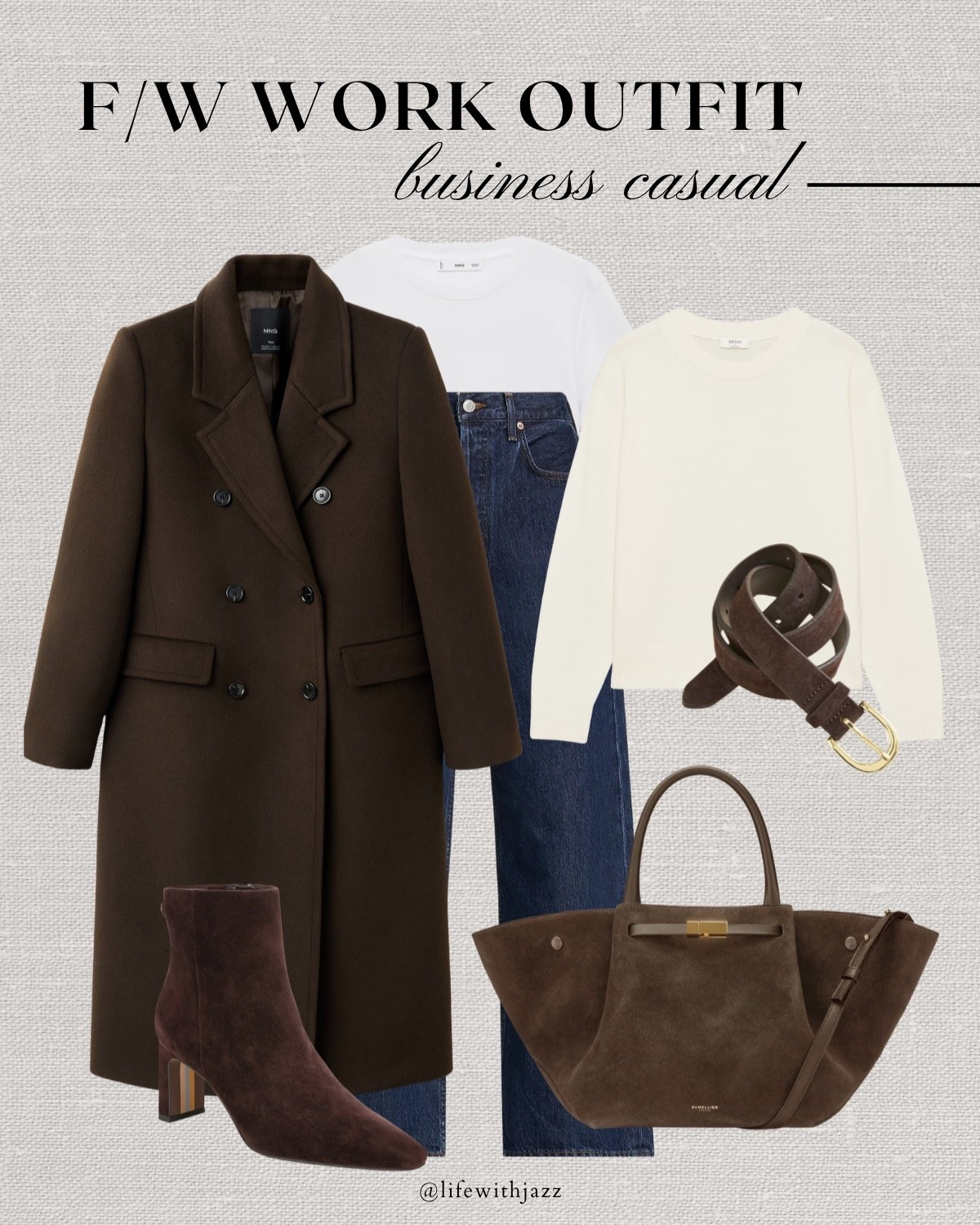 F/w work capsule: business casual outfit 

Fall style / winter style / classic style / work outfits / workwear / office outfits / long coat / short wrap scarf coat / trousers / cashmere sweaters / sweater cardigan / blazer / flats / loafers / boots 

#LTKSeasonal #LTKWorkwear