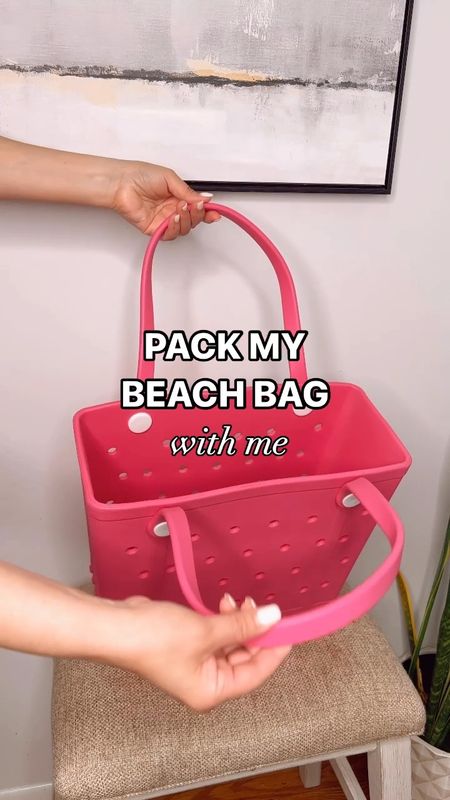Beach bag, similar to bogg bag, amazon finds

#LTKItBag #LTKSwim #LTKVideo