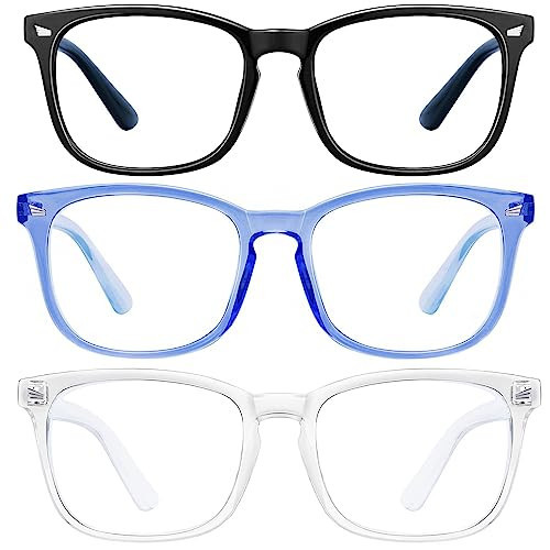 hunsquer Blue Light Glasses for Woman/Men Computer Blue Light Glasses | Amazon (US)
