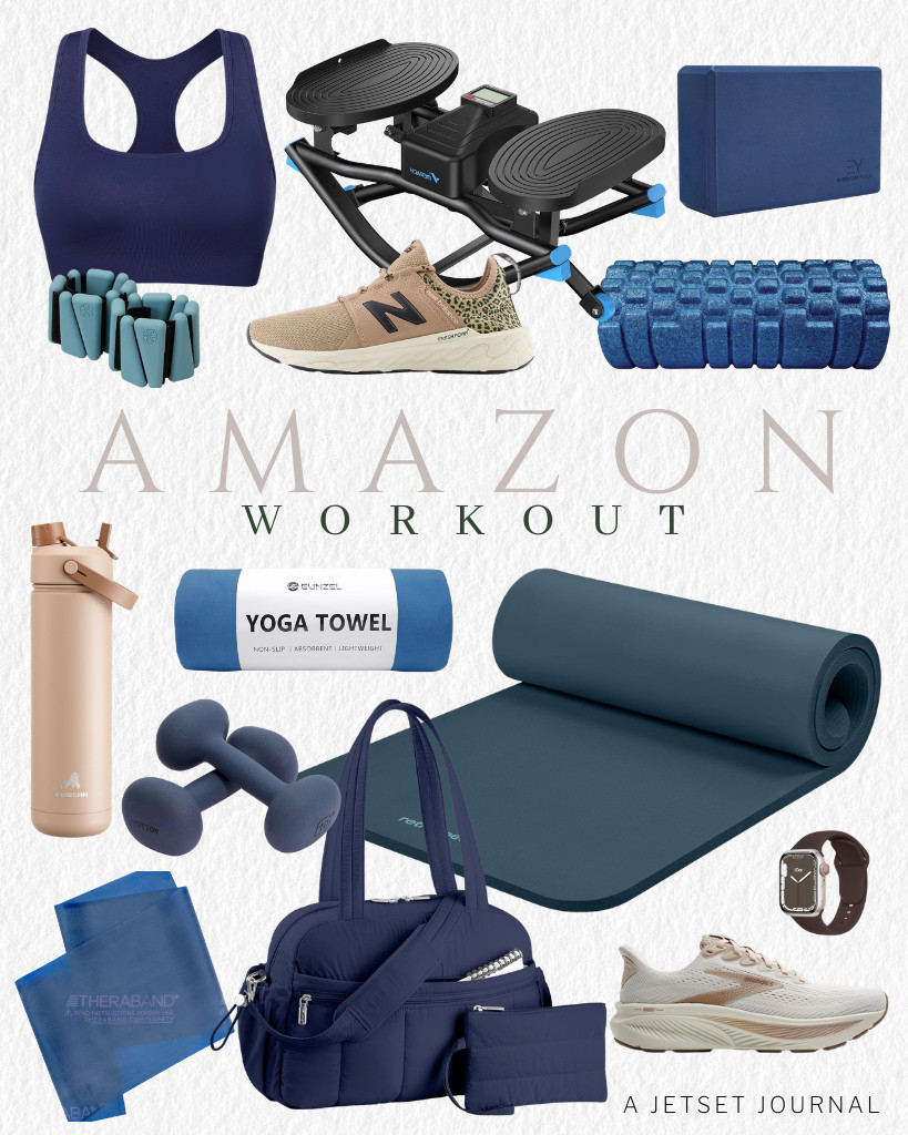 I’m excited to share these Amazon Fitness finds for this week!

One of my favorites is this navy blue duffel bag, which I use during my workout sessions. I also saw this POWCAN water bottle and a yoga towel from Eunzel, which I think are great finds. Plus, I found a super comfy sports top that fits my vibe perfectly! And if your main focus is your lower body, you’ve got to check out this rocking stepper machine. 

 #LTKSeasonal #LTKSaleAlert #LTKTravel