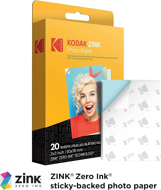 Kodak Step Instant Smartphone Photo Printer - 75 Sheets Bundle - Portable Mini Color Wireless Mob... | Amazon (US)