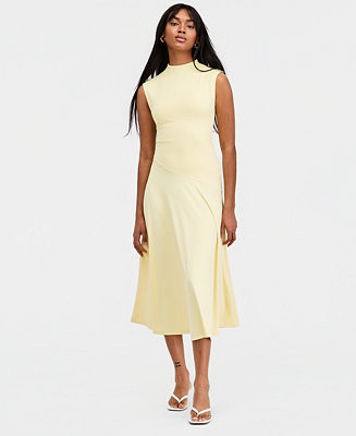 Bar III Women's High-Neck Sleeveless Dress, Macy's Exclusive - Macy's | Macy's