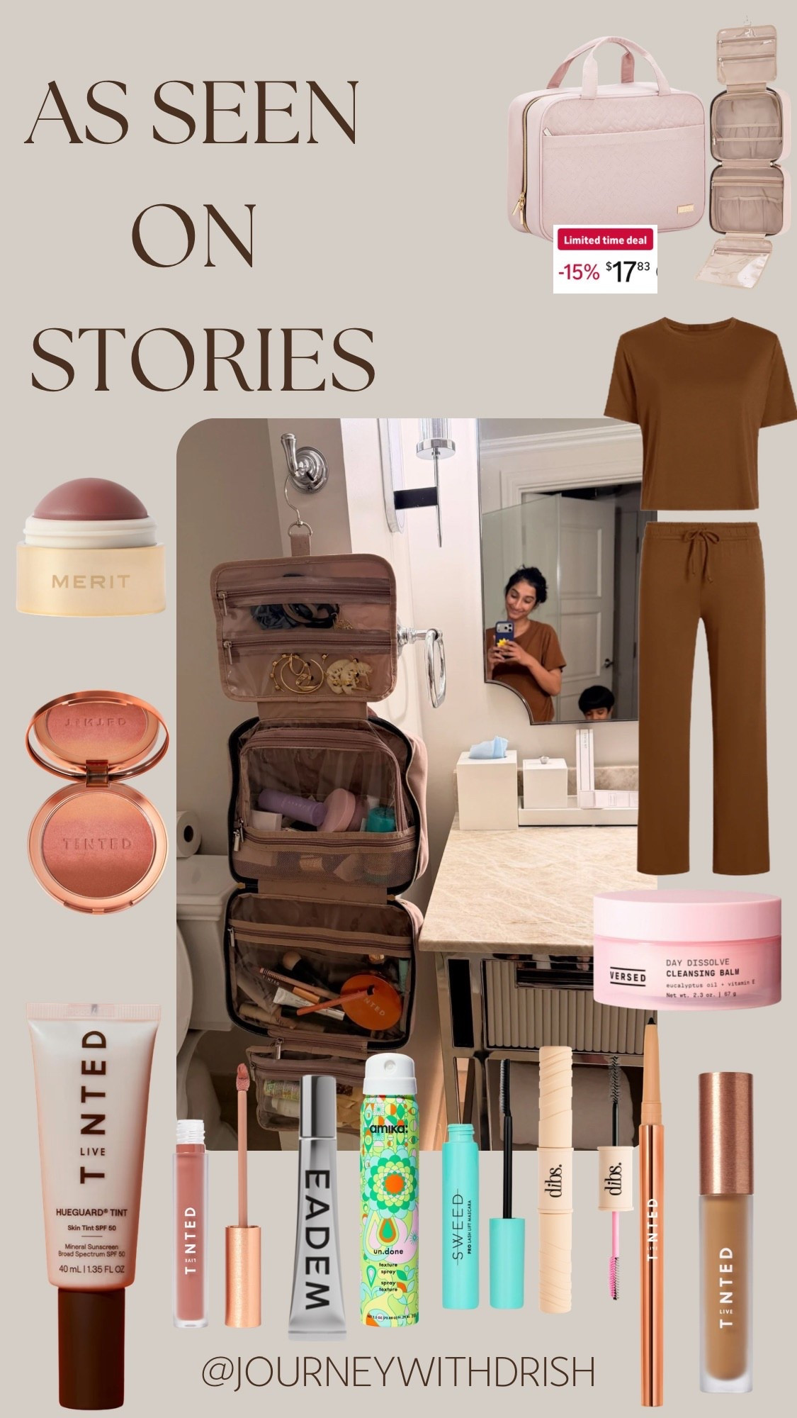 As seen on stories: get ready with me 

#LTKBeauty #LTKTravel #LTKgrwm