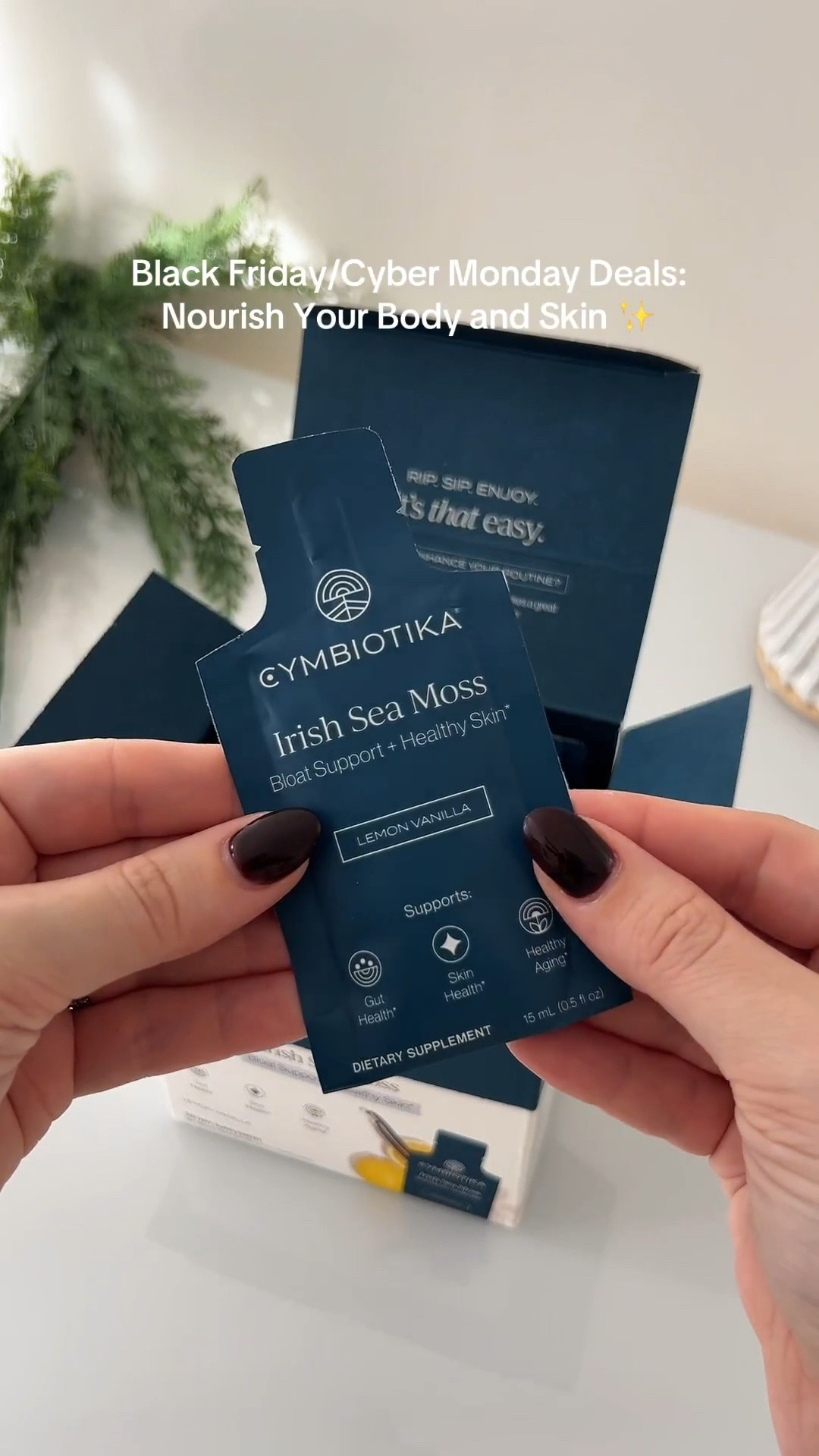 CYMBIOTIKA Irish Sea Moss ✨ Black Friday/Cyber Monday Deal

#LTKdayinmylife #LTKCyberWeek