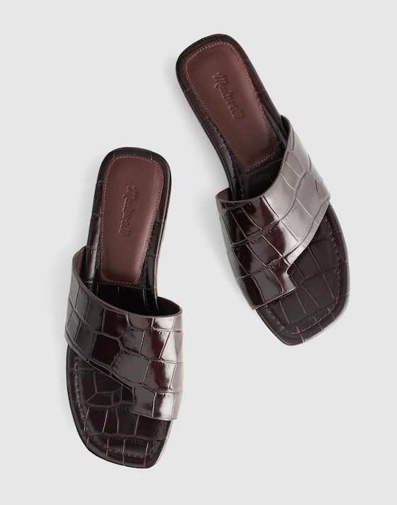 The Maycie Toe-Loop Slide | Madewell