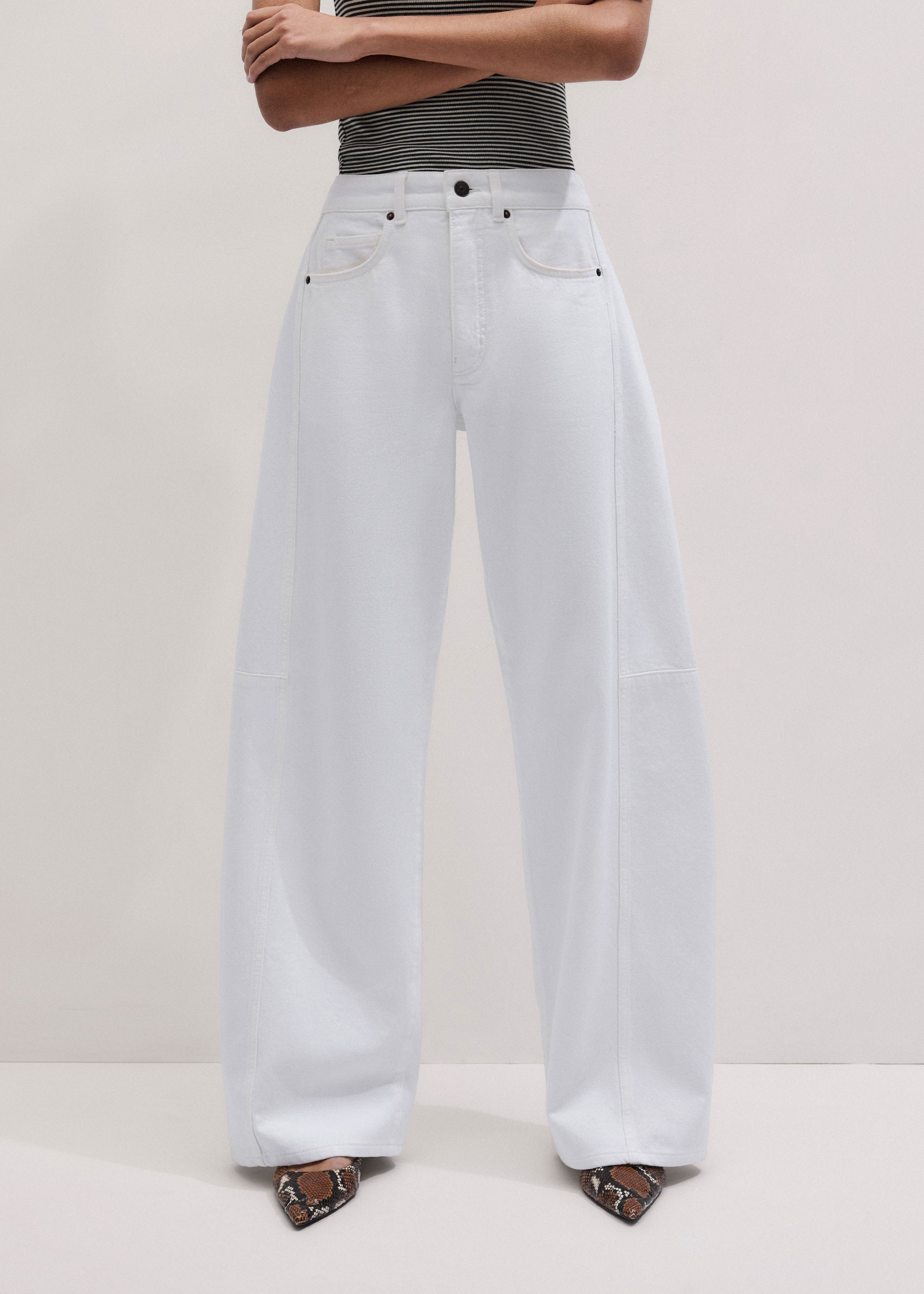 Exaggerated Taper Jean Lightweight Denim | ME+EM Global (Excluding US)