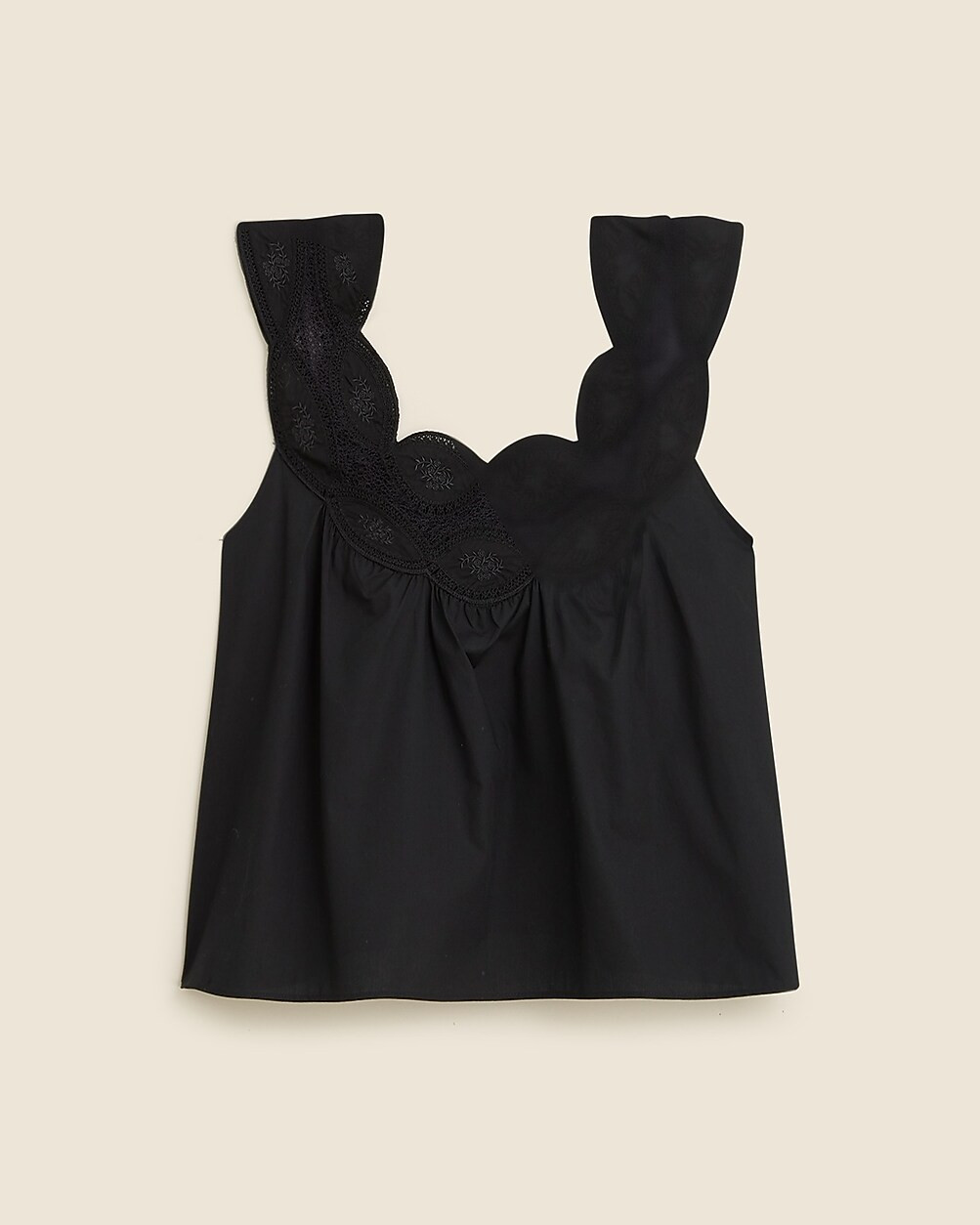 Swingy lace top | J. Crew US