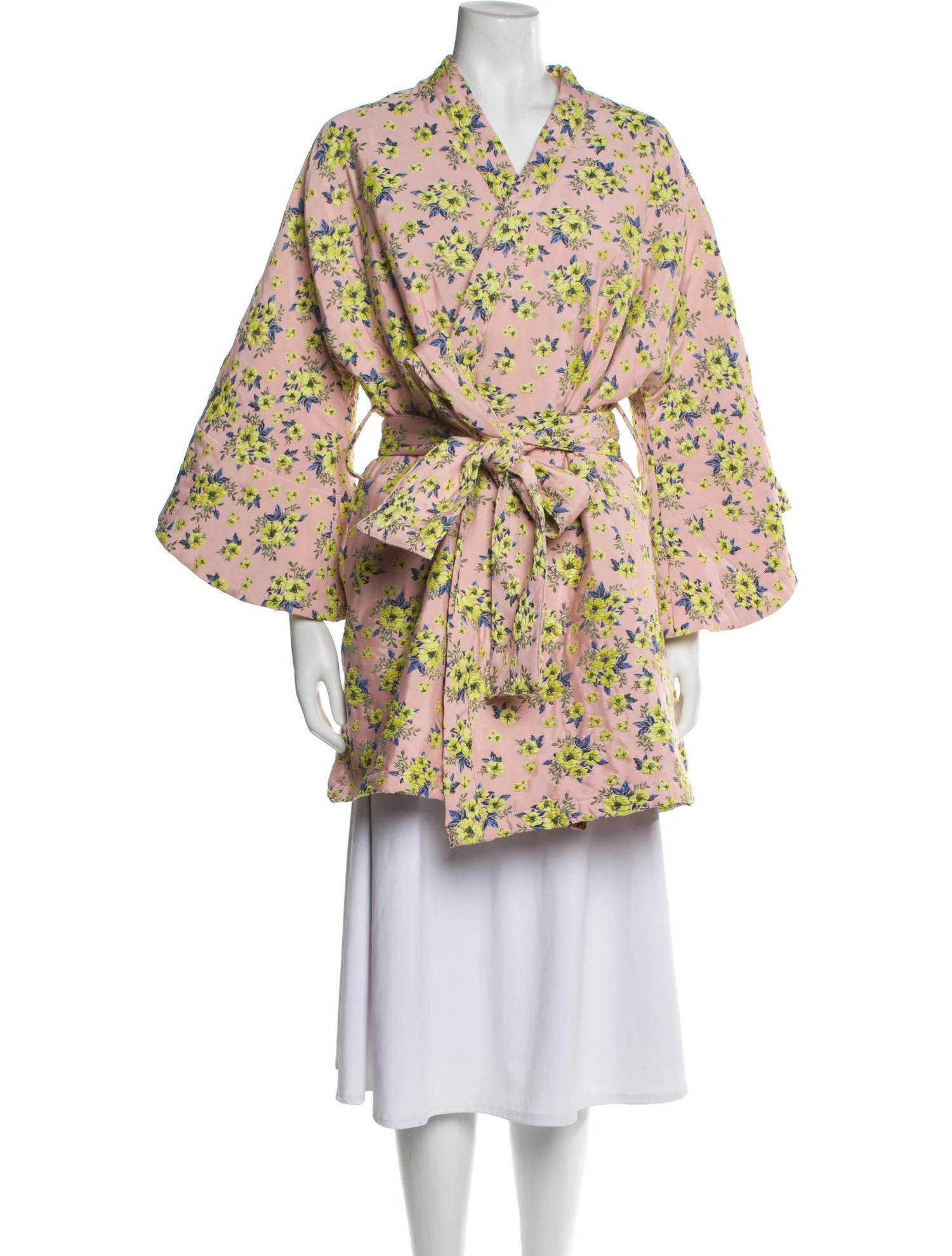 Floral Print Coat | The RealReal