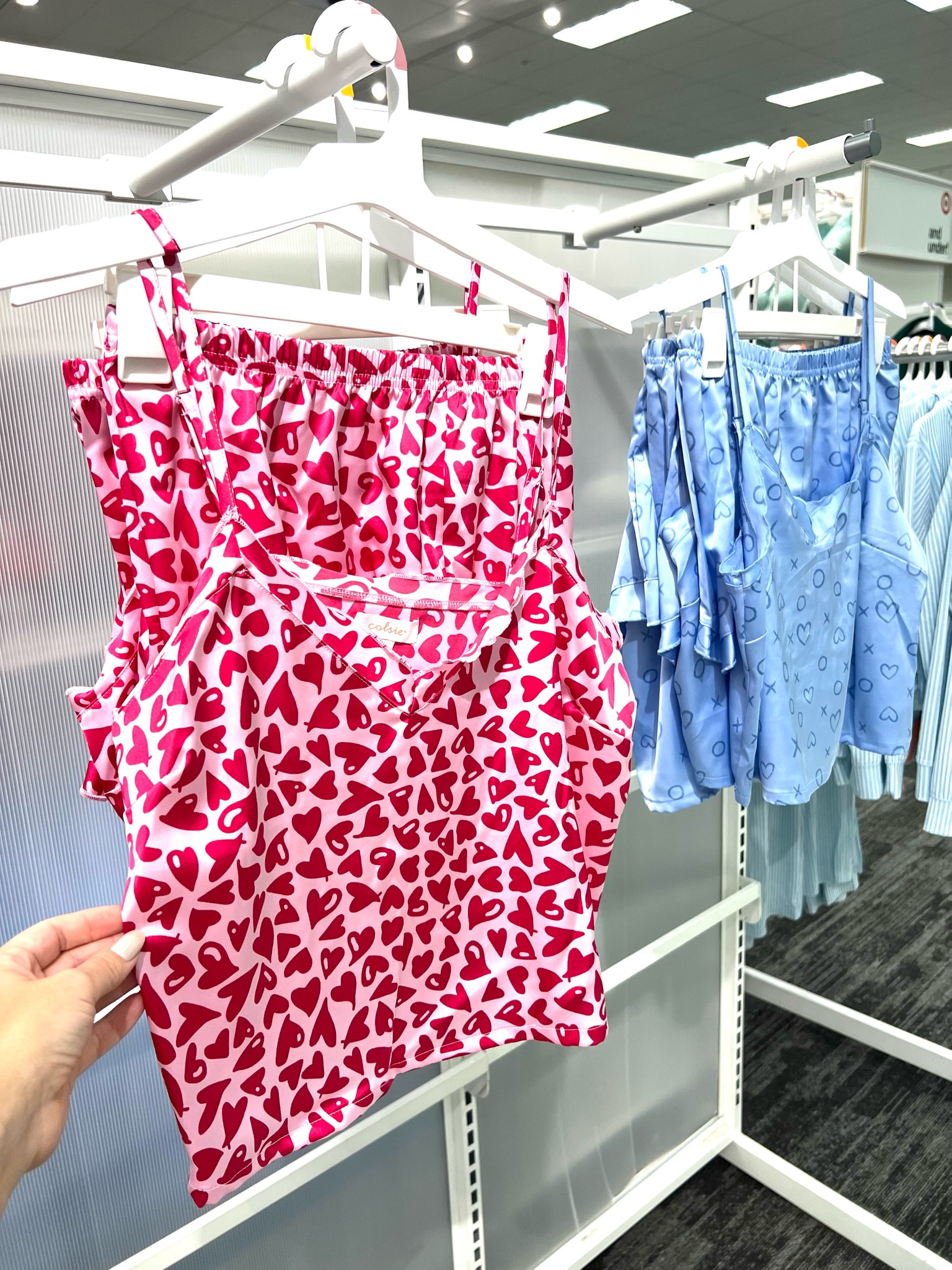 Valentine’s Day slip on pjs — love the print on these! 

#LTKfindsunder50 #LTKSeasonal #LTKstyletip