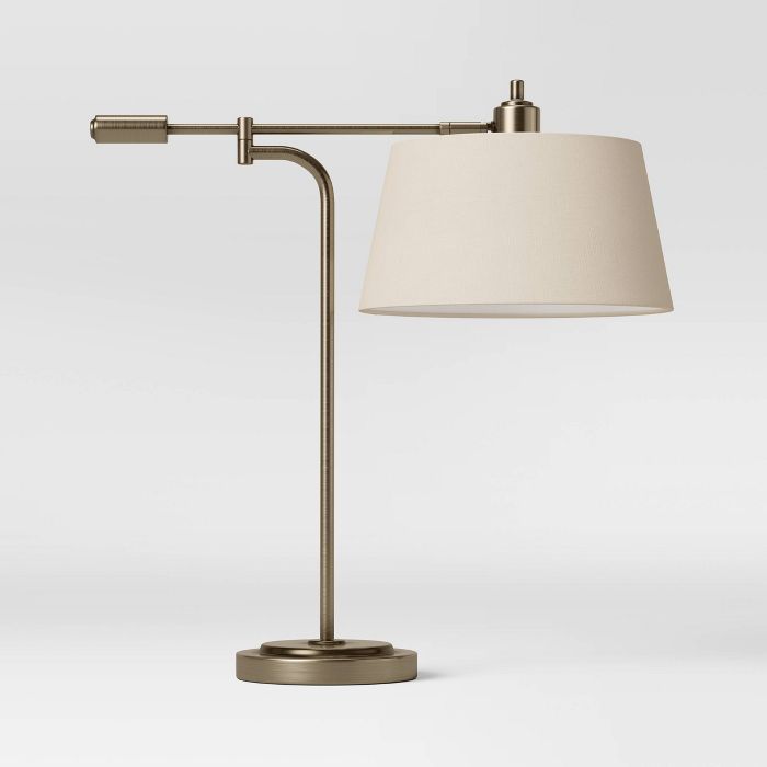Farmhouse Swing Arm Table Lamp (Includes LED Light Bulb) - Threshold™ | Target