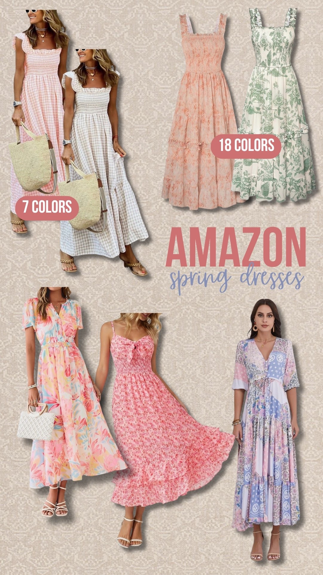 Spring Dresses from Amazon 🌺 🌸🌷

#dresses #women #outfits #easter #easterdresses

#LTKootd