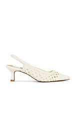 Dolce Vita Olympa Sling Back in White from Revolve.com | Revolve Clothing (Global)