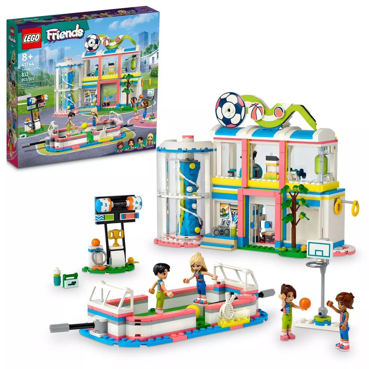 LEGO Friends Sports Center Games Building Toy 41744 | Target